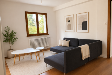 Maison individuelle de 7 pièces entièrement rénovée, idéale pour une famille, située dans un magnifique cadre verdoyant à Chambésy et disponible immédiatement.